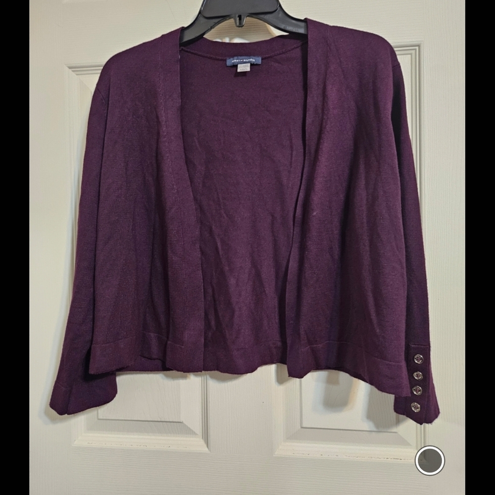 Tommy Hilfiger Rich Purple Women's Cardigan